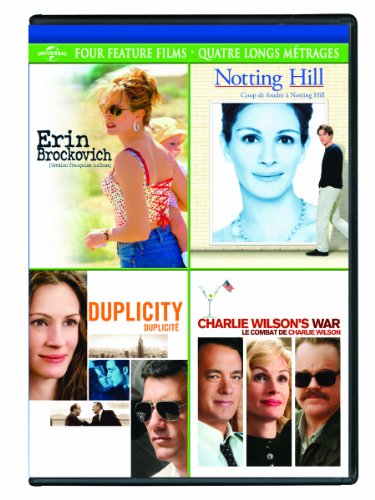 ERIN BROCKOVICH/NOTTING HILL/DUPLICITY/C  - DVD-4 FILM FAVORITES