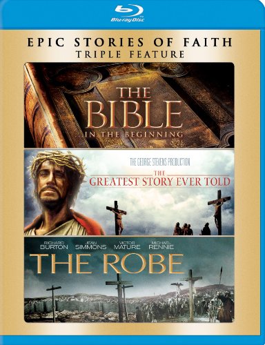 THE BIBLE/THE GREATEST STORY EVER TOLD/THE ROBE (BILINGUAL) [BLU-RAY]