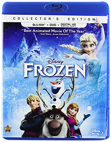 DVD FROZEN - COLLECTORS EDITION (BLU-RAY/DVD /DD)