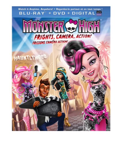 MONSTER HIGH: FRIGHTS, CAMERA, ACTION! / MONSTER HIGH: FRISSONS, CAMRA, ACTION! (BILINGUAL) [BLU-RAY + DVD + ULTRAVIOLET] (SOUS-TITRES FRANAIS)