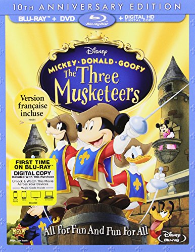 THE THREE MUSKETEERS (10TH ANNIVERSARY EDITION) [BLU-RAY + DVD + DIGITAL COPY] (BILINGUAL)