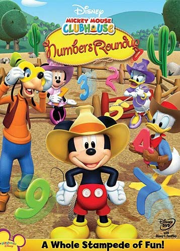 MICKEY MOUSE CLUBHOUSE  - DVD-NUMBERS ROUNDUP