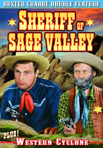 CRABBE, BUSTER DOUBLE FEATURE: SHERIFF OF SAGE VALLEY (1942) / WESTERN CYCLONE (1943)