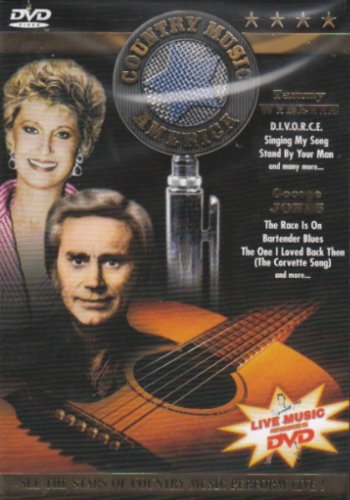 WYNETTE, TAMMY & GEORGE JONES  - DVD-COUNTRY MUSIC AMERICA SERIES