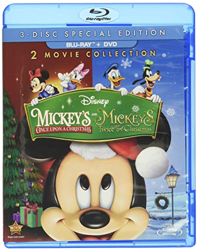 MICKEY'S ONCE UPON A CHRISTMAS/MICKEY'S TWICE UPON A CHRISTMAS [BLU-RAY + DVD] (BILINGUAL)