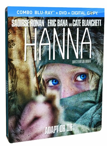 HANNA (STEELBOOK EDITION) [BLU-RAY + DVD + DIGITAL COPY] (BILINGUAL)