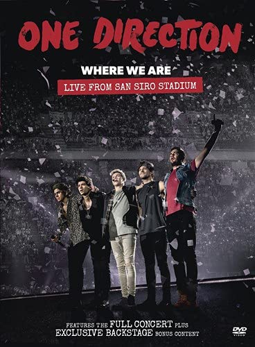 ONE DIRECTION  - DVD-WHERE WE ARE: LIVE FROM SAN SIRO STA