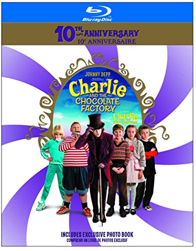 CHARLIE & THE CHOCOLATE FACTORY 10TH ANNIVERSARY (BILINGUAL) [BLU-RAY]
