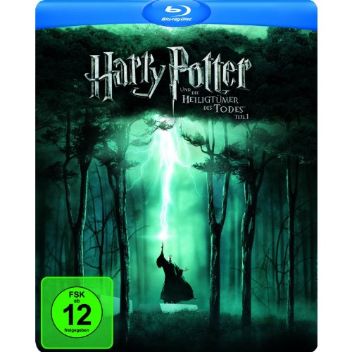 HARRY POTTER AND THE DEATHLY HALLOWS PT 1 (EXCLUSIVE STEELBOOK) BLU-RAY / DVD / DC