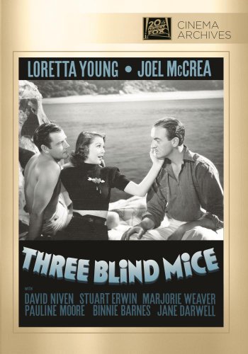 THREE BLIND MICE  - DVD-1938-LORETTA YOUNG-FOX CINEMA ARCHIV