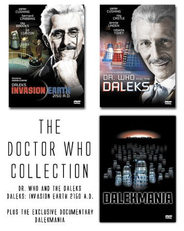 THE DOCTOR WHO COLLECTION: DR. WHO AND THE DALEKS / DALEKS: INVASION EARTH 2150 A.D. / DALEKMANIA (BOXED SET)
