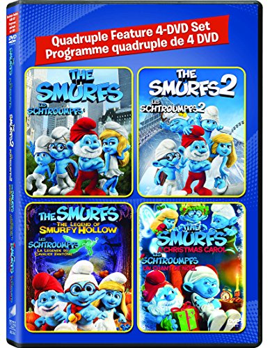 SMURFS 2, THE/SMURFS, THE/SMURFS:THELEGENDOFSMURFYHOLLOW/SMURFSCHRISTMASCARO (BILINGUAL)