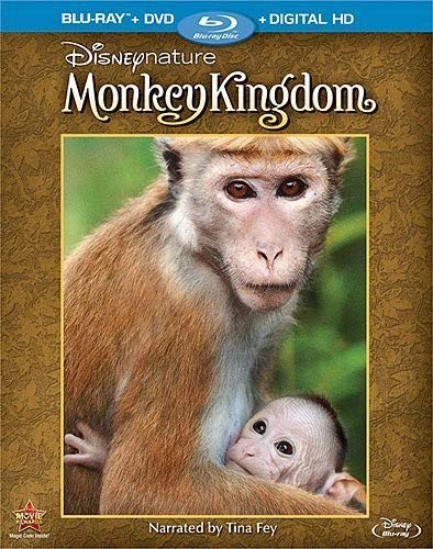 DISNEY NATURE: MONKEY KINGDOM  - BLU-INC. DVD COPY