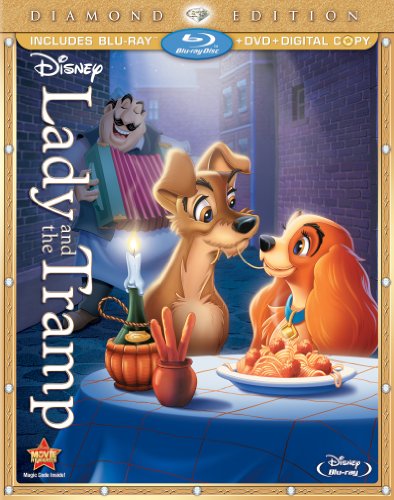 LADY AND THE TRAMP DIAMOND EDITION 3-DISC BLU-RAY COMBO PACK