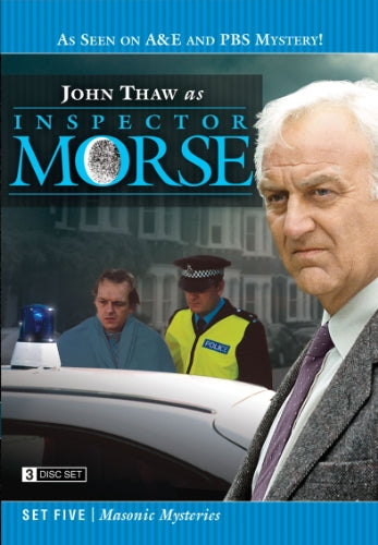 INSPECTOR MORSE  - DVD-SET FIVE-MASONIC MYSTERY (3 DISCS)