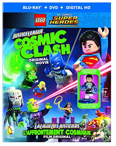 LEGO DC COMICS SUPER HEROES: JUSTICE LEAGUE: COSMIC CLASH [WITH FIGURINE] [BLU-RAY + DVD + DIGITAL COPY] (BILINGUAL)