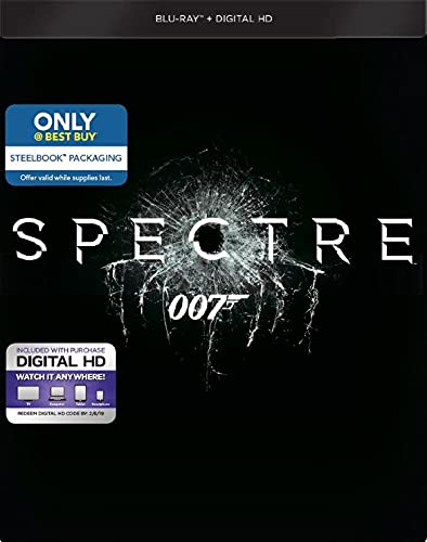 SPECTRE (JAMES BOND)  - BLU-STEELBOOK