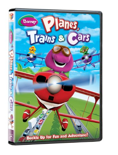 BARNEY  - DVD-PLANES, TRAINS & CARS