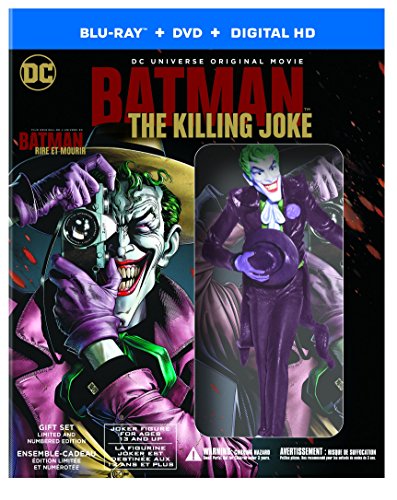 BATMAN: THE KILLING JOKE DELUXE EDITION W/FIGURINE (BLU-RAY/DVD/UV/BILINGUAL)