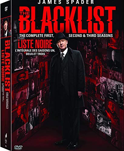 BLACKLIST (TV SHOW)  - DVD-COMPLETE FIRST, SECOND, THIRD SEASON