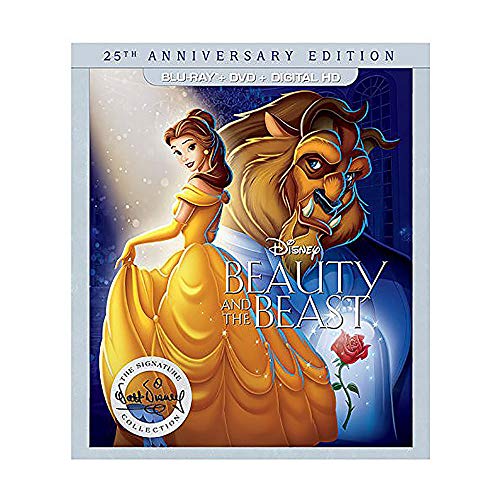 BEAUTY AND THE BEAST: 25TH ANNIVERSARY EDITION [BLU-RAY + DVD + DIGITAL HD]
