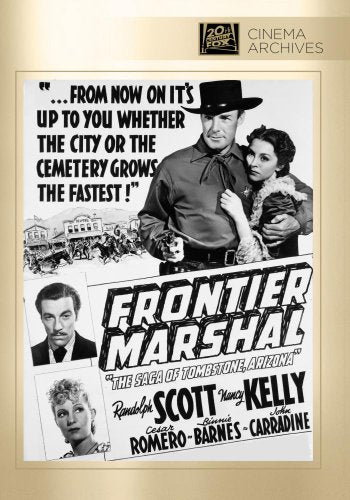 FRONTIER MARSHALL  - DVD-1939-CESAR ROMERO-FOX CINEMA ARCHIVE