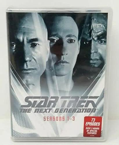 STAR TREK: THE NEXT GENERATION  - DVD-SEASONS 1-3