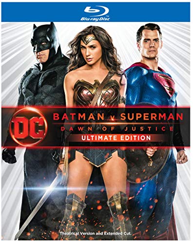 BATMAN V SUPERMAN: DAWN OF JUSTICE  - BLU-ULTIMATE EDITION W/COMICS & FIGURES