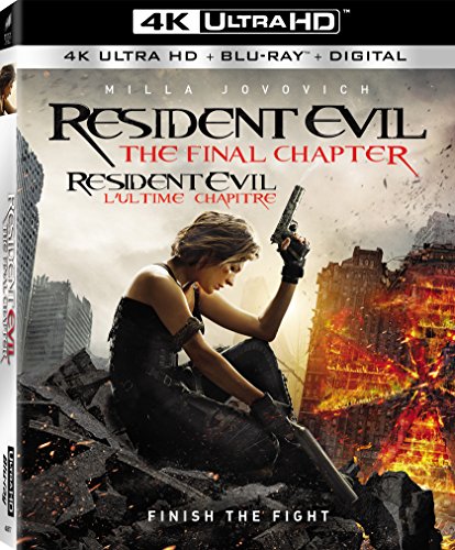RESIDENT EVIL: FINAL CHAPTER, THE - 4K UHD/BLU-RAY/ULTRAVIOLET COMBO PACK (BILINGUAL)