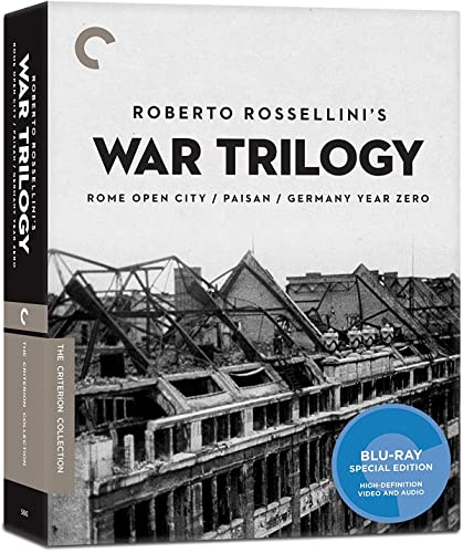 ROSSELLINI, ROBERTO  - BLU-WAR TRILOGY-CRITERION COLLECTION