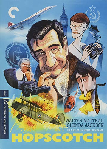 HOPSCOTCH  - DVD-1980-WALTER MATTHAU-CRITERION (REISS