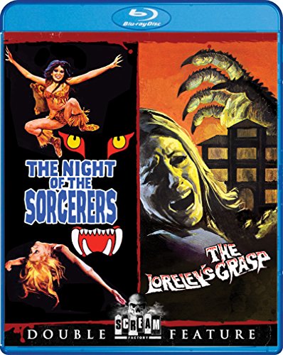 NIGHT OF THE SORCERERS/LORELEY'S GRASP  - BLU-DOUBLE FEATURE