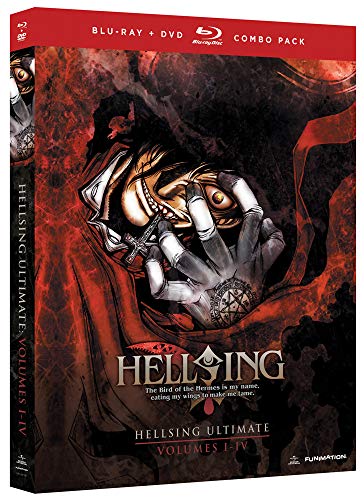 HELLSING ULTIMATE - VOLUMES 1-4 COLLECTION [BLU-RAY + DVD]