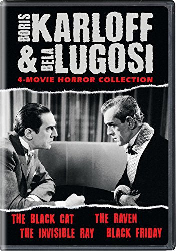 KARLOFF & LUGOSI  - DVD-HORROR CLASSICS COLLECTION