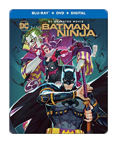 BATMAN NINJA (BIL/ UV/ DVD/ BD) (STEELBOOK) [BLU-RAY]