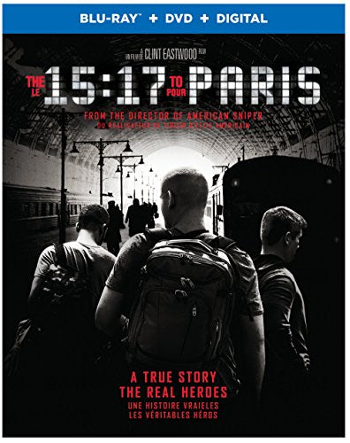 THE 15:17 TO PARIS (BILINGUAL) [BLU-RAY + DVD + DIGITAL]