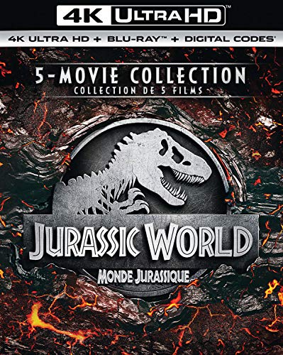 JURASSIC WORLD 5-MOVIE COLLECTION [BLU-RAY] (SOUS-TITRES FRANAIS)