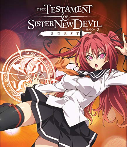 THE TESTAMENT OF SISTER NEW DEVIL BURST: SEASON TWO + OVA [BLU-RAY]