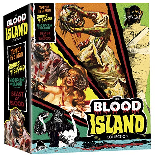 BLOOD ISLAND COLLECTION  - BLU-SEVERIN (5 DISCS)