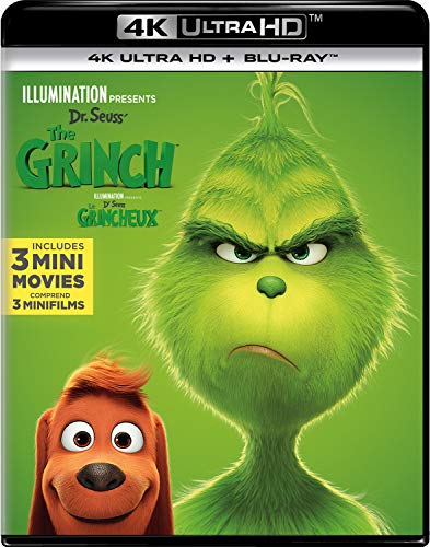 ILLUMINATION PRESENTS: DR. SEUSS' THE GRINCH [4K ULTRA HD + BLU-RAY + DIGITAL] (BILINGUAL)