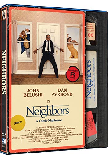 NEIGHBORS  - BLU-1981-JOHN BELUSHI-RETRO VHS PACKAGIN