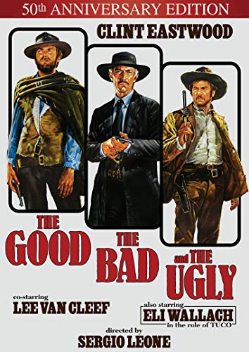 GOOD, THE BAD & THE UGLY  - DVD-50TH ANNIVERSARY EDITION