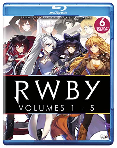 RWBY (ANIME)  - BLU-VOLUMES 1-5