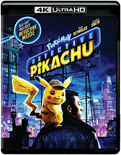 DETECTIVE PIKACHU  - BLU-4K-INC. BLU COPY