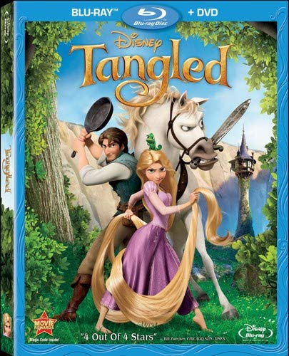 TANGLED (ANIMATED)  - BLU-DISNEY-INC. DVD COPY