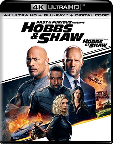 FAST & FURIOUS PRESENTS: HOBBS & SHAW [4K ULTRA HD + BLU-RAY + DIGITAL] (BILINGUAL) (SOUS-TITRES FRANAIS)