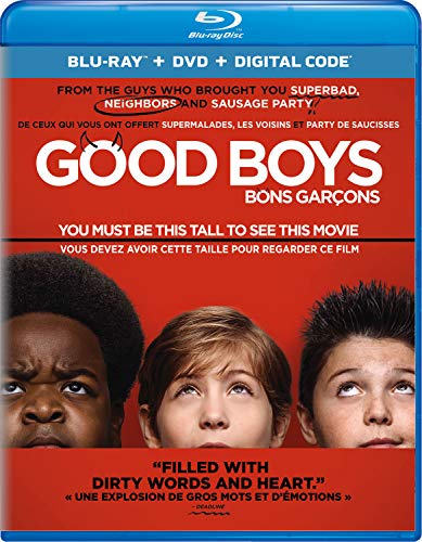 GOOD BOYS [BLU-RAY + DVD + DIGITAL] (BILINGUAL) (SOUS-TITRES FRANAIS)