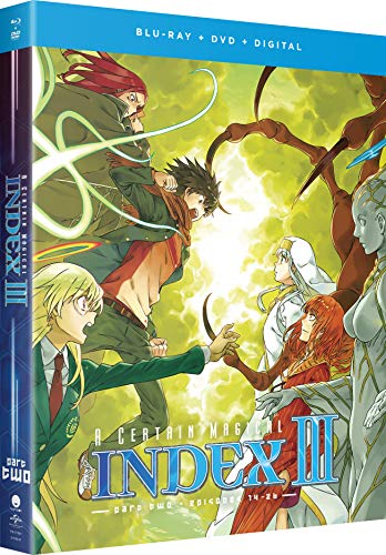 A CERTAIN MAGICAL INDEX III: SEASON THREE - PART TWO - BLU-RAY + DVD + DIGITAL