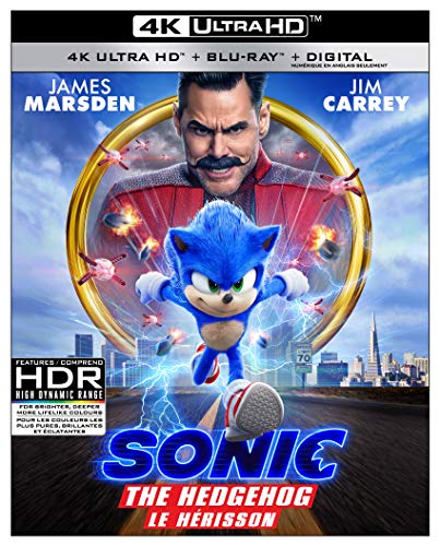 SONIC THE HEDGEHOG [4K UHD] [BLU-RAY]