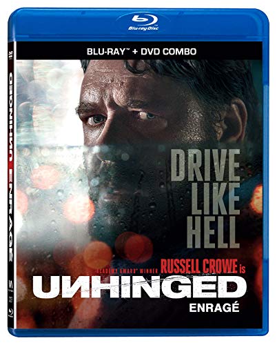 UNHINGED  - BLU-2020-RUSSELL CROWE-INC. DVD COPY